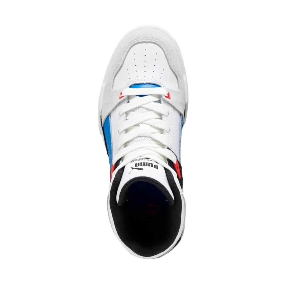 Foto 3 pulgar | Tenis Puma Slipstream Hi Heritage Blancos para Mujer