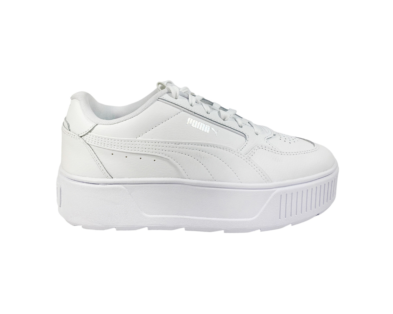 Foto 2 pulgar | Tenis Puma Karmen Rebelle Blancos Plataforma para Mujer
