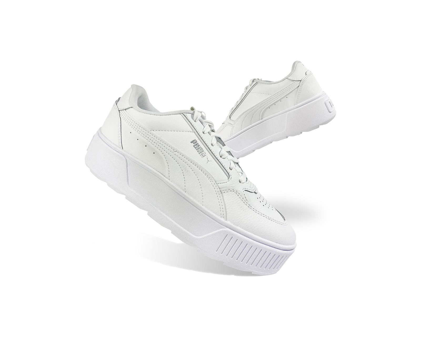 Foto 4 pulgar | Tenis Puma Karmen Rebelle Blancos Plataforma para Mujer