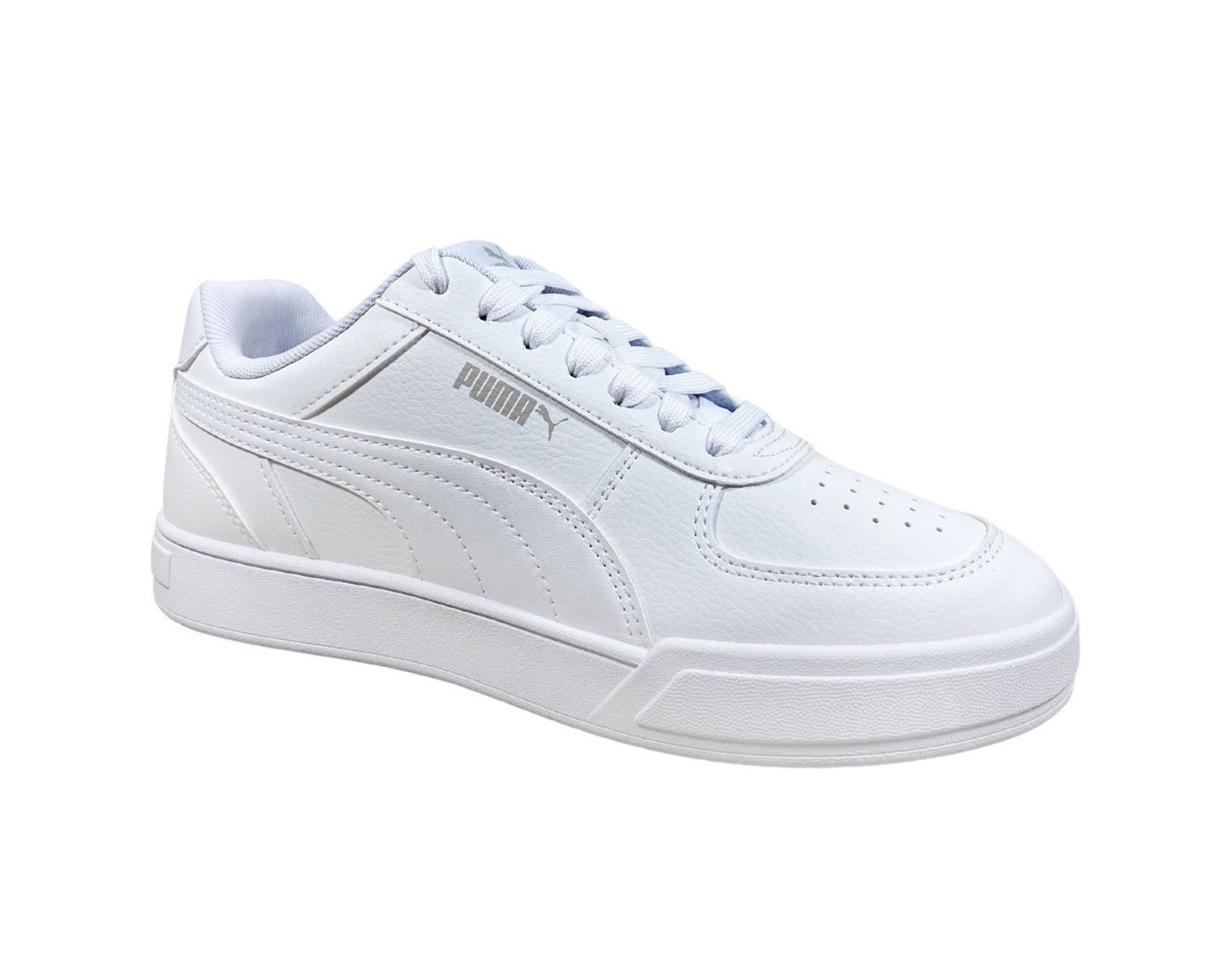 Foto 3 pulgar | Tenis Puma Casual Caven 2.0 Jr Blanco para Mujer