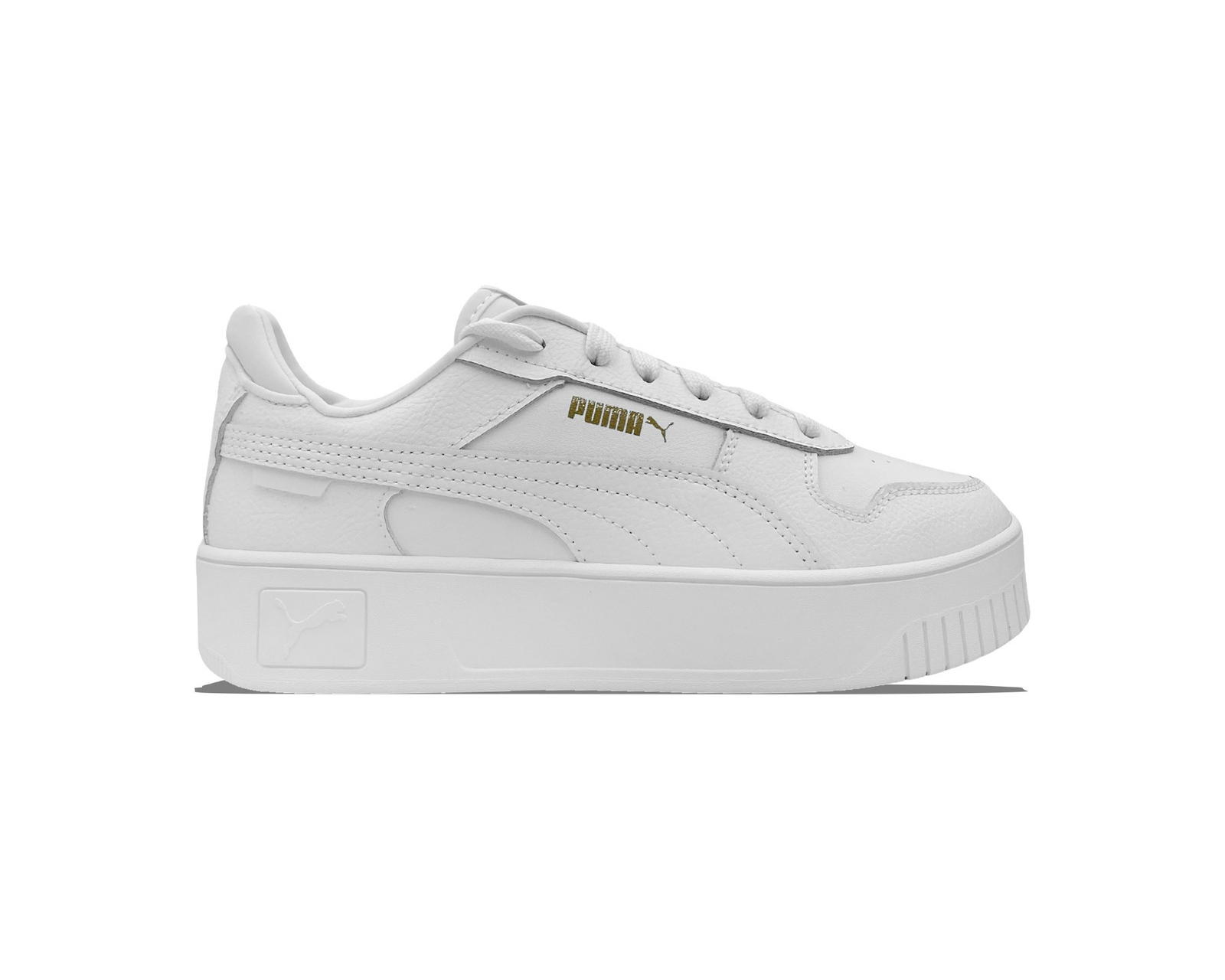 Foto 2 pulgar | Tenis Puma Carina Street Jr 393846 01 Blanco para Mujer