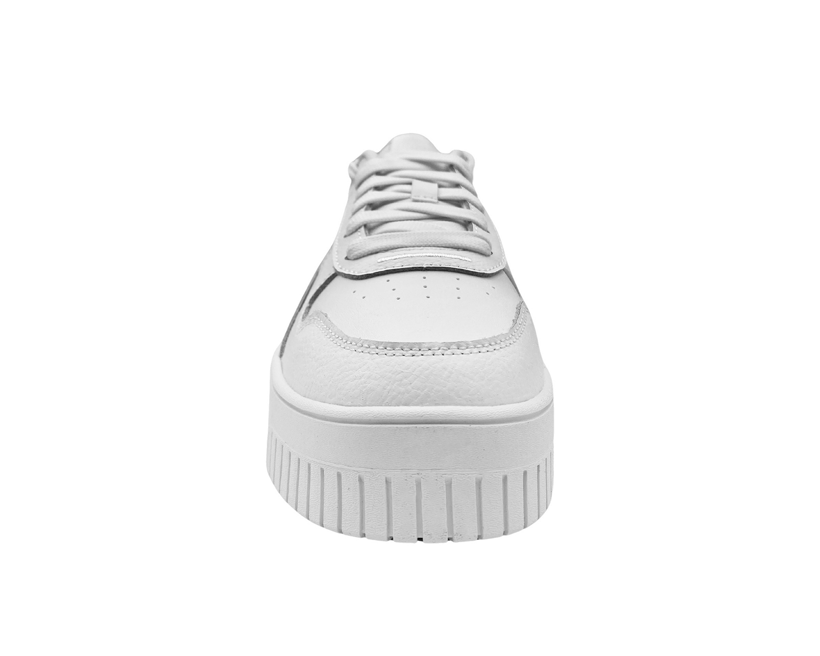 Foto 7 pulgar | Tenis Puma Carina Street Jr 393846 01 Blanco para Mujer