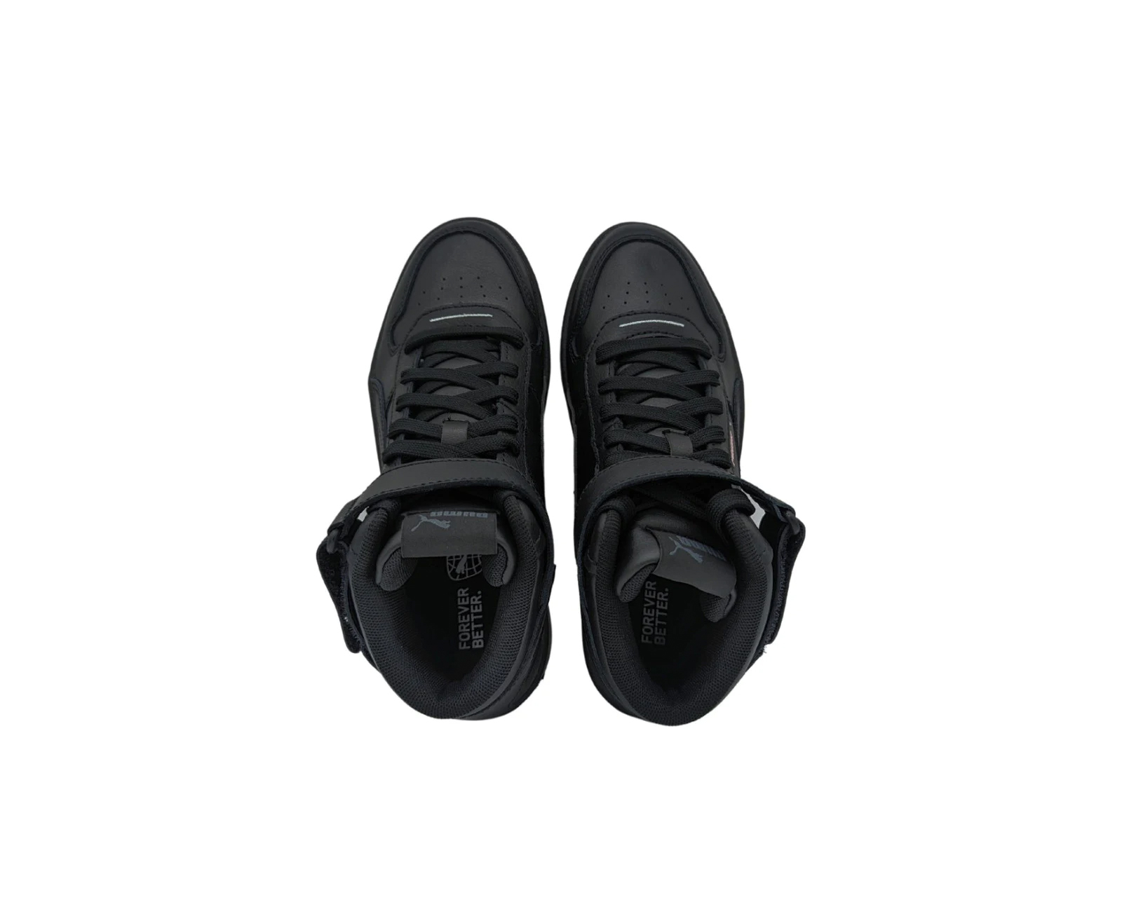 Foto 7 pulgar | Tenis Puma Carina Street Mid Negros Para Mujer