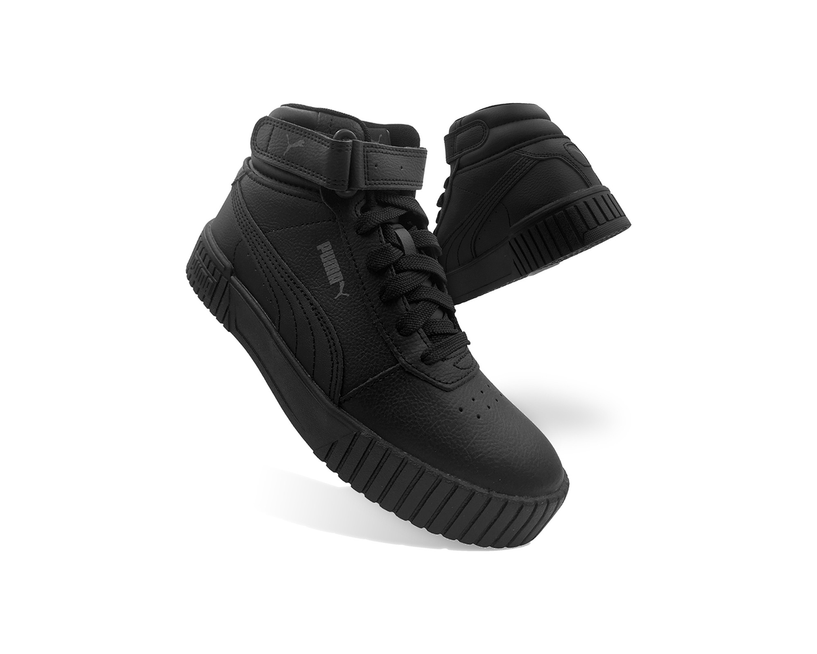 Foto 5 pulgar | Tenis Puma Carina 2.0 Mid Negro Bota para Dama
