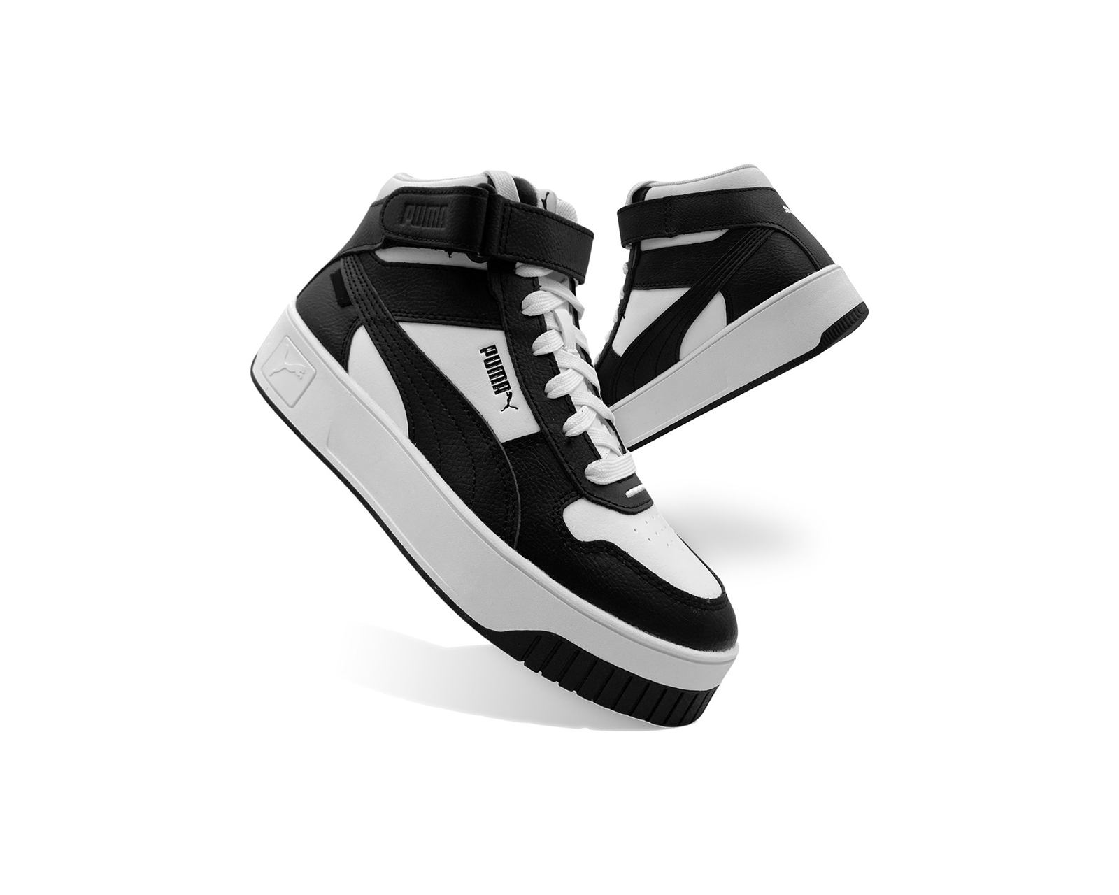 Foto 4 | Tenis Puma Carina Street Mid 392337 Bota color Negro para Dama