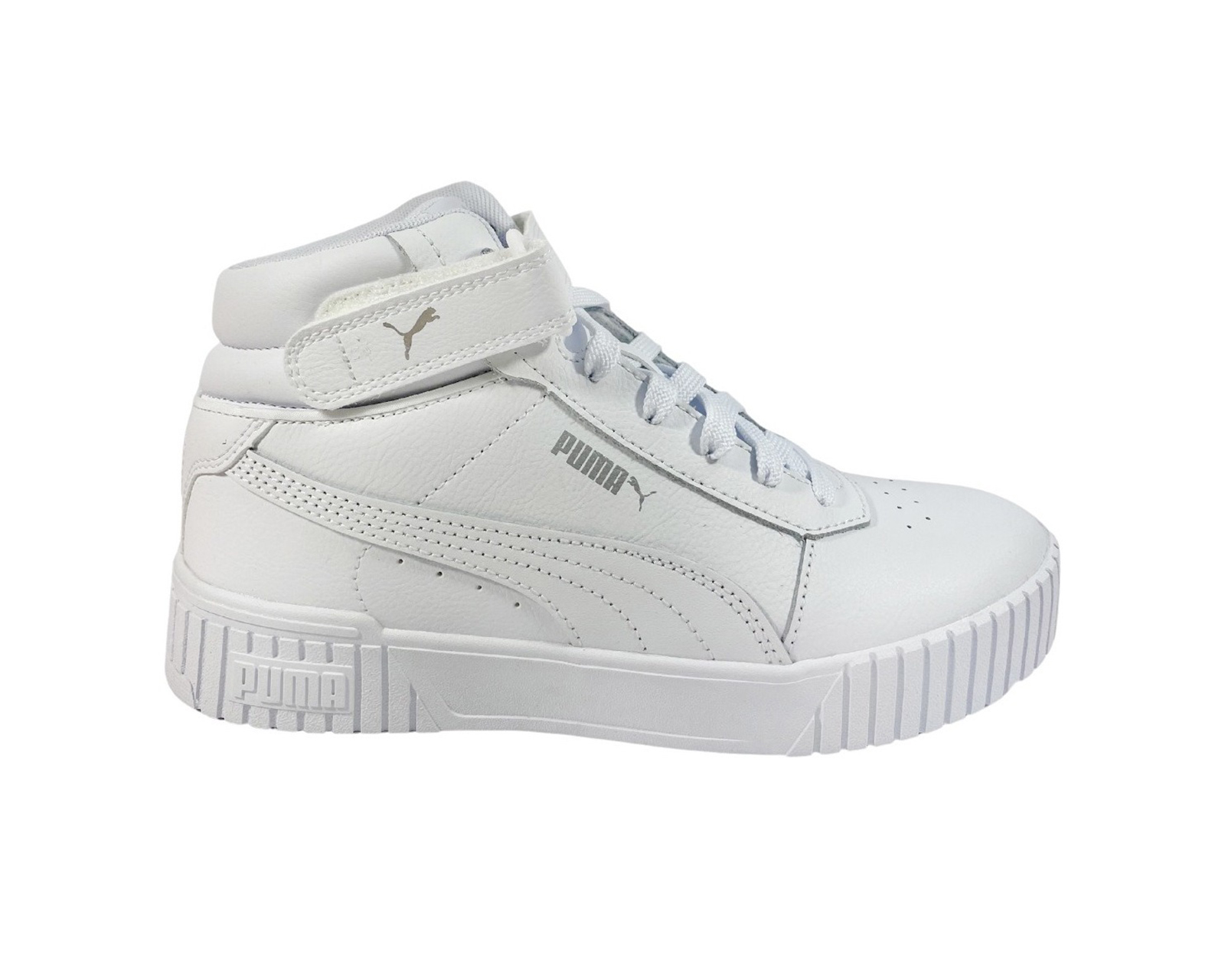 Foto 2 pulgar | Tenis Puma Carina 2.0 Mid Blancos para Dama
