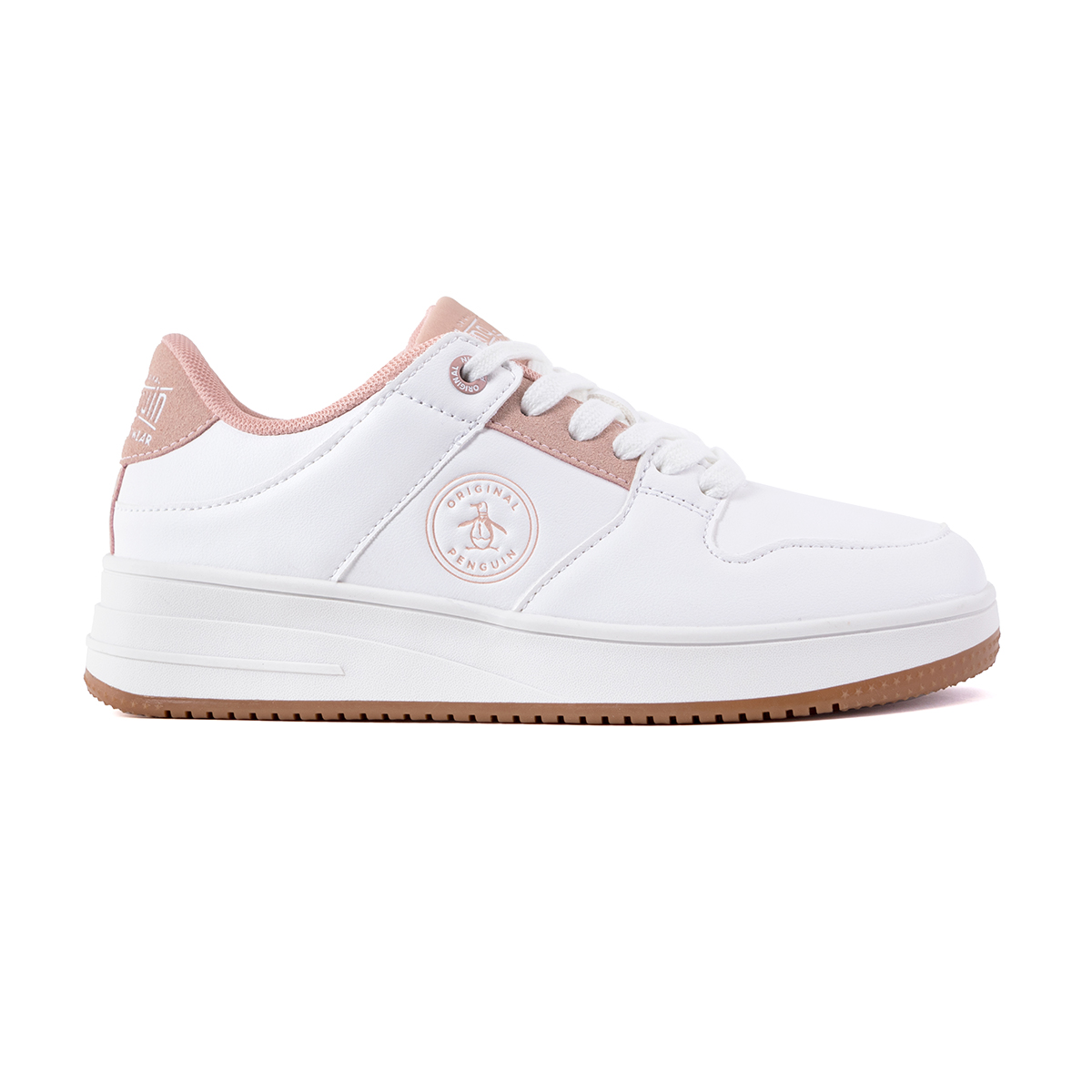 Foto 3 pulgar | Tenis Original Penguin Style Dalia Blanco Para Mujer