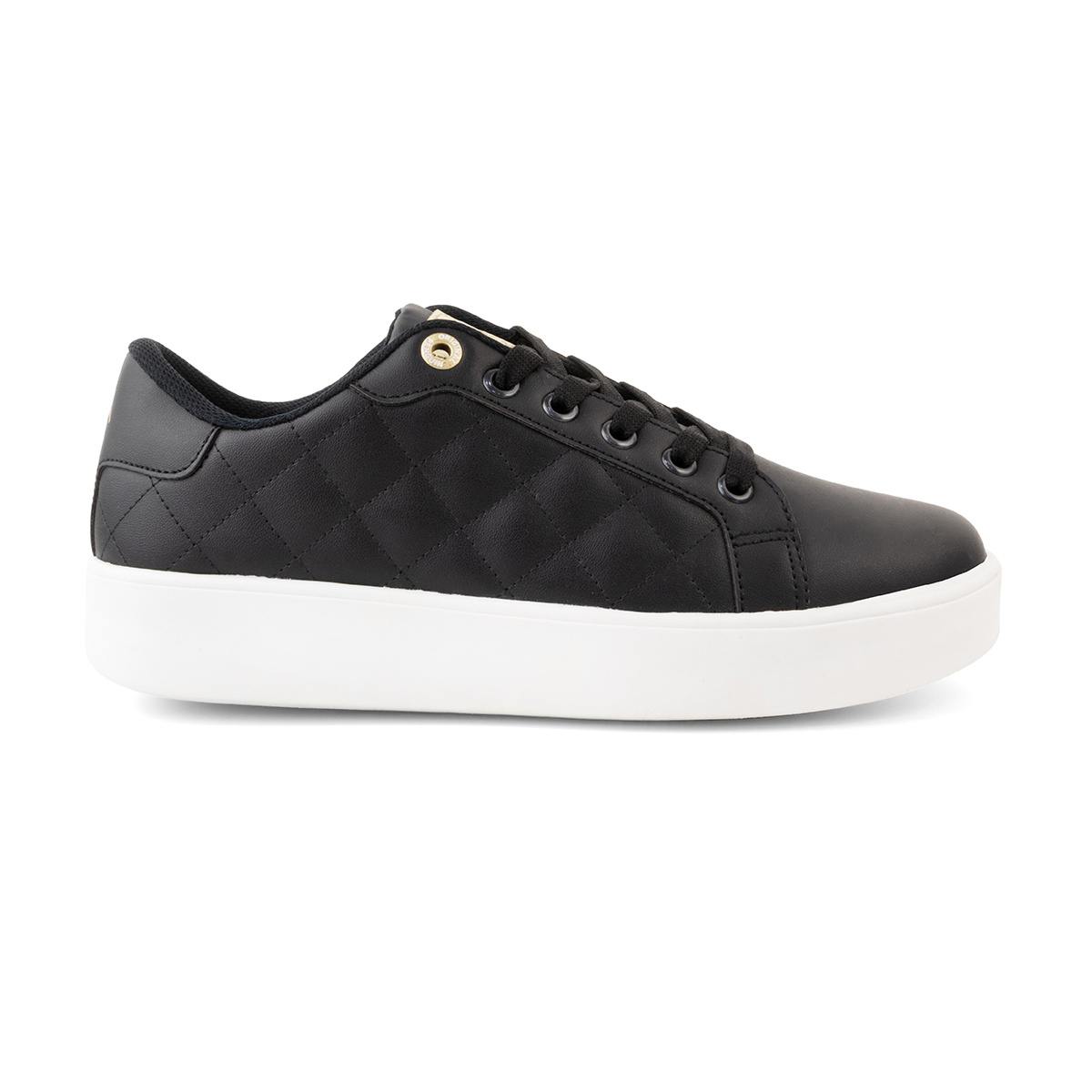 Foto 3 pulgar | Tenis Original Penguin Style Cloe Negro Para Mujer
