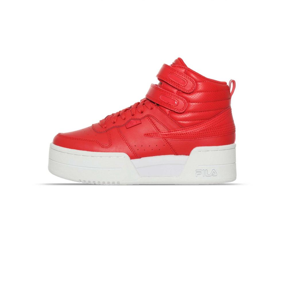 Tenis Fila F-14 Lifted Rojos para Mujer