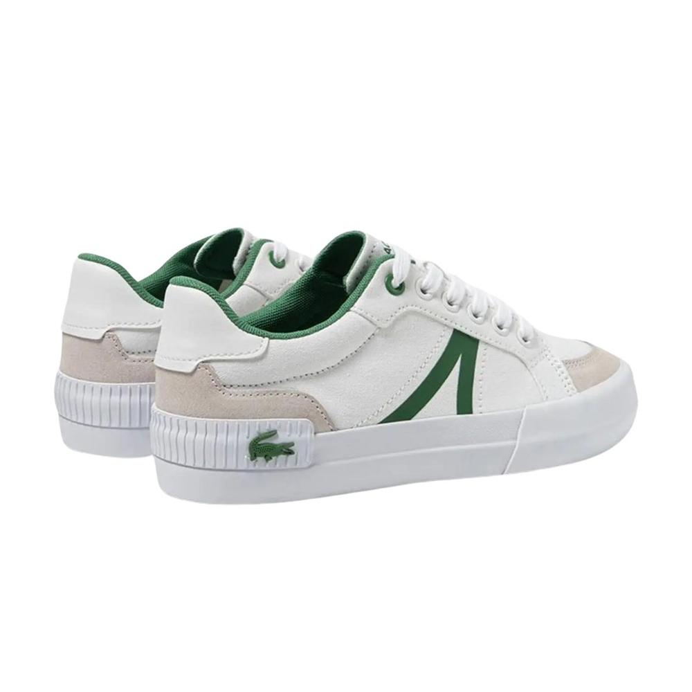 Foto 3 | Tenis Lacoste L004 Moda Casual color Blanco para Mujer