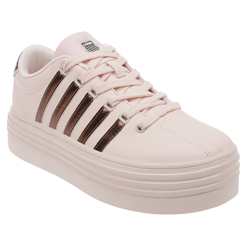 Tenis K-swiss Court Pro V High Sde color Rosa para Mujer