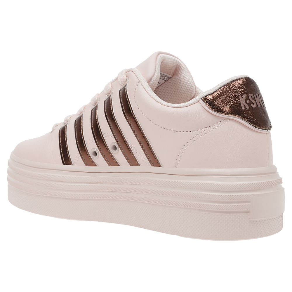 Foto 4 pulgar | Tenis K-swiss Court Pro V High Sde color Rosa para Mujer