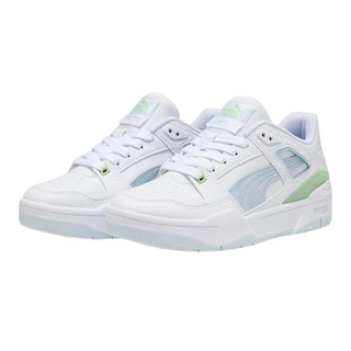Foto 2 | Tenis Puma Slipstream Girls Suede Mujer Moda Casual Blanco