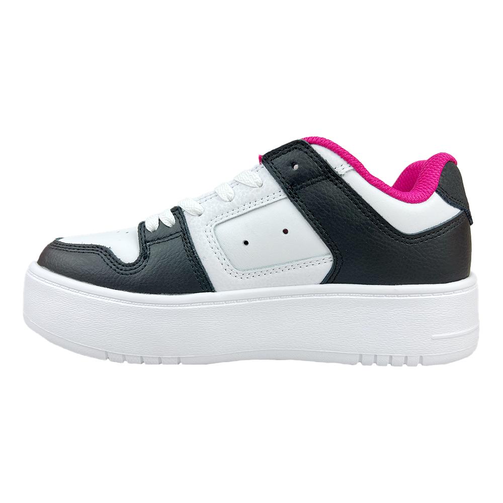 Foto 4 pulgar | Tenis de Plataforma DC Shoes Manteca 4 Negro y Blanco de Mujer