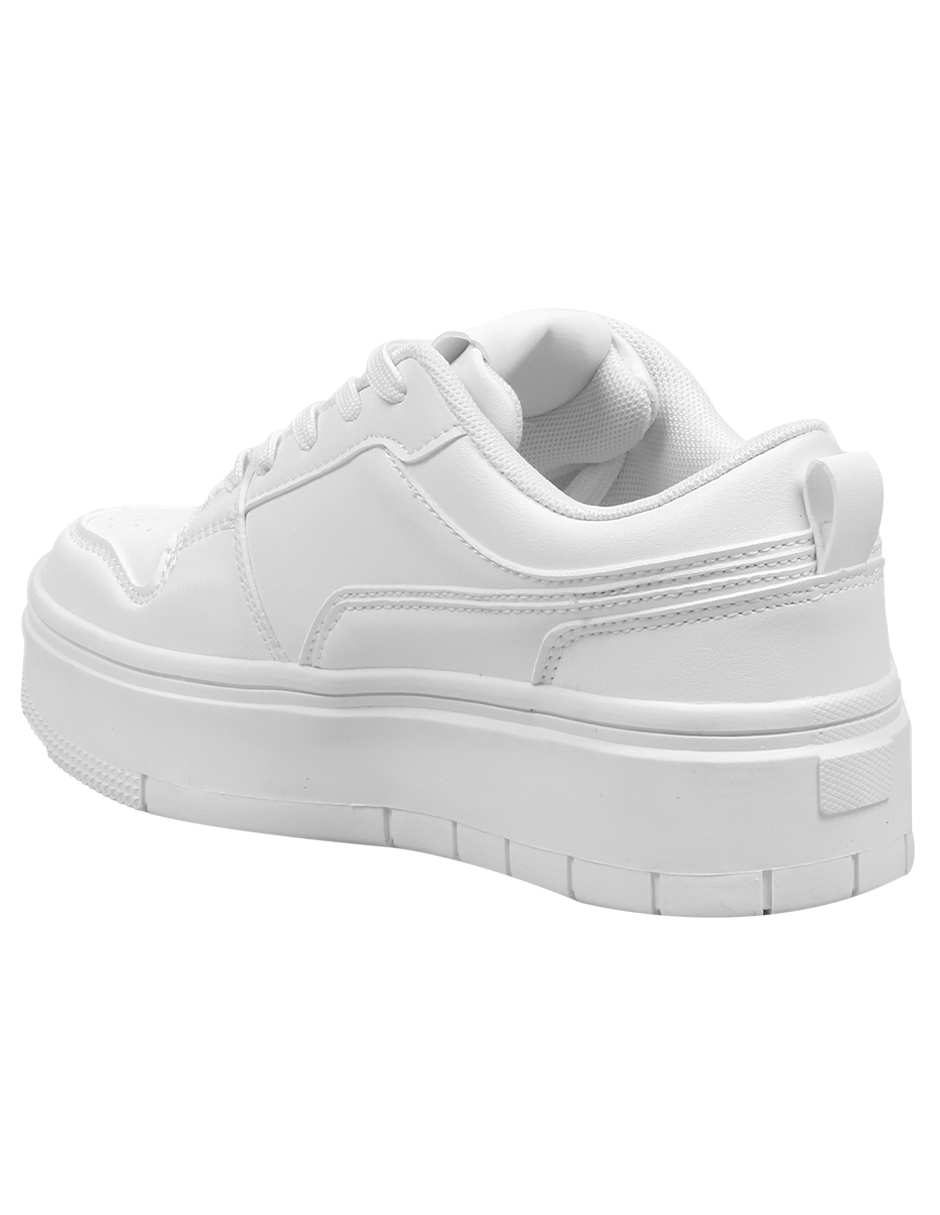 Foto 4 pulgar | Tenis K-swiss Nindu color Blanco para Mujer