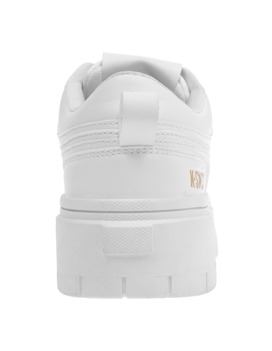 Foto 8 pulgar | Tenis K-swiss Nindu color Blanco para Mujer