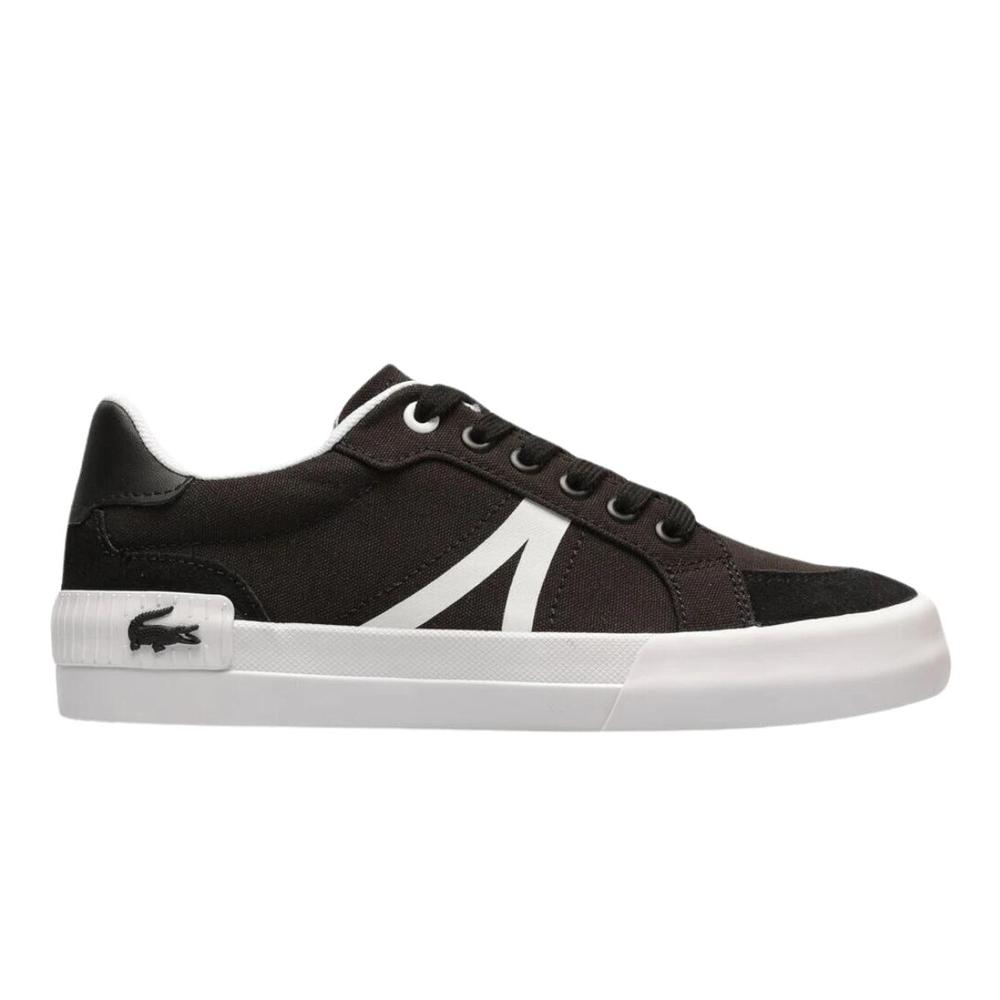 Foto 2 pulgar | Tenis Lacoste L004 Mid Negros para Mujer