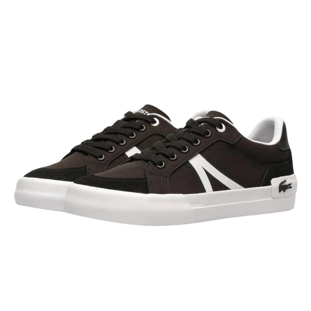 Foto 3 pulgar | Tenis Lacoste L004 Mid Negros para Mujer
