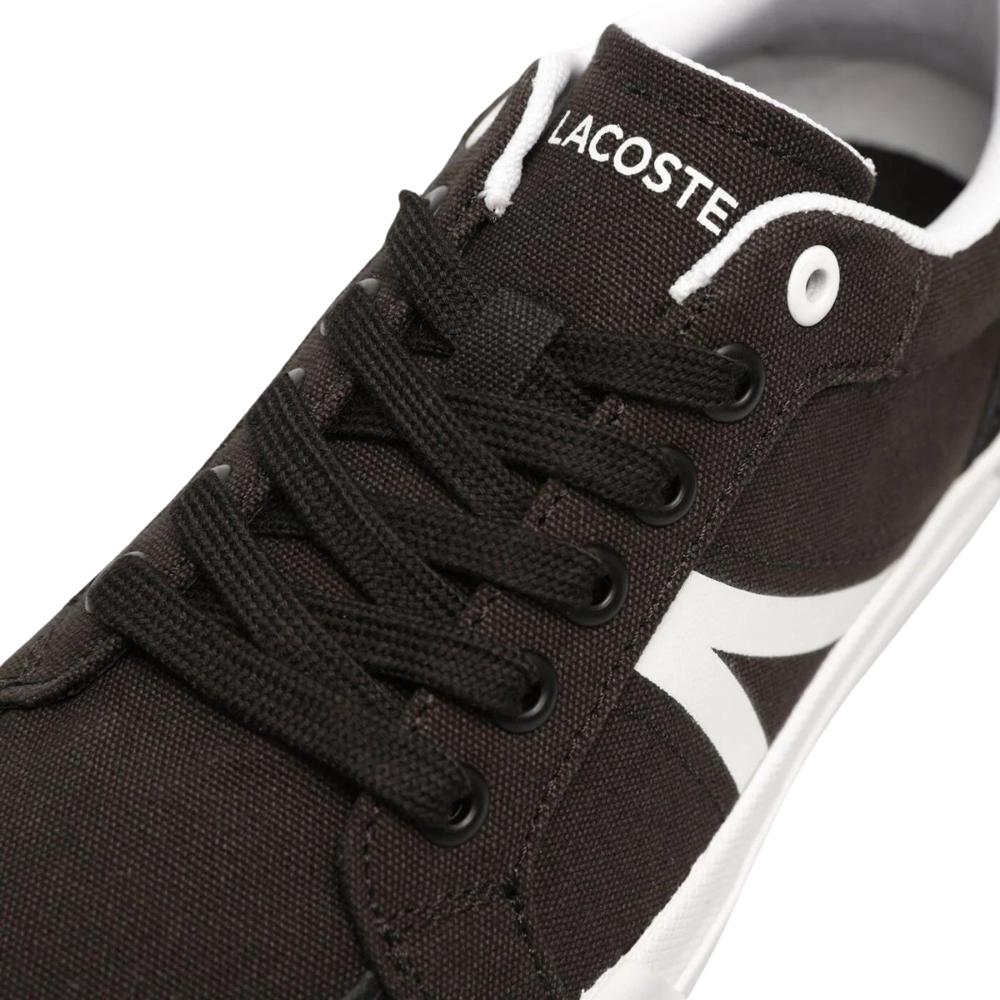 Foto 5 pulgar | Tenis Lacoste L004 Mid Negros para Mujer