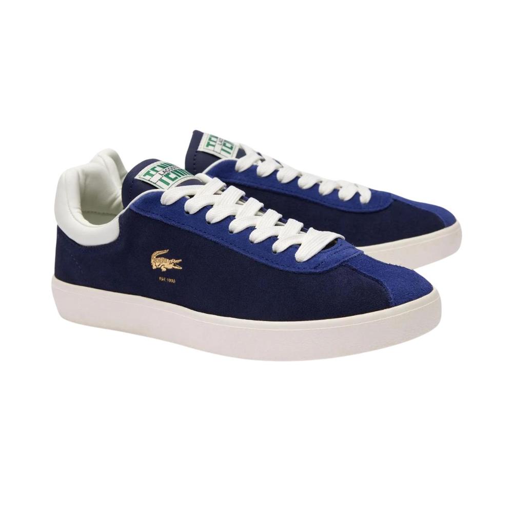 Foto 3 pulgar | Tenis Lacoste Baseshot Premium Casual Azul para Mujer