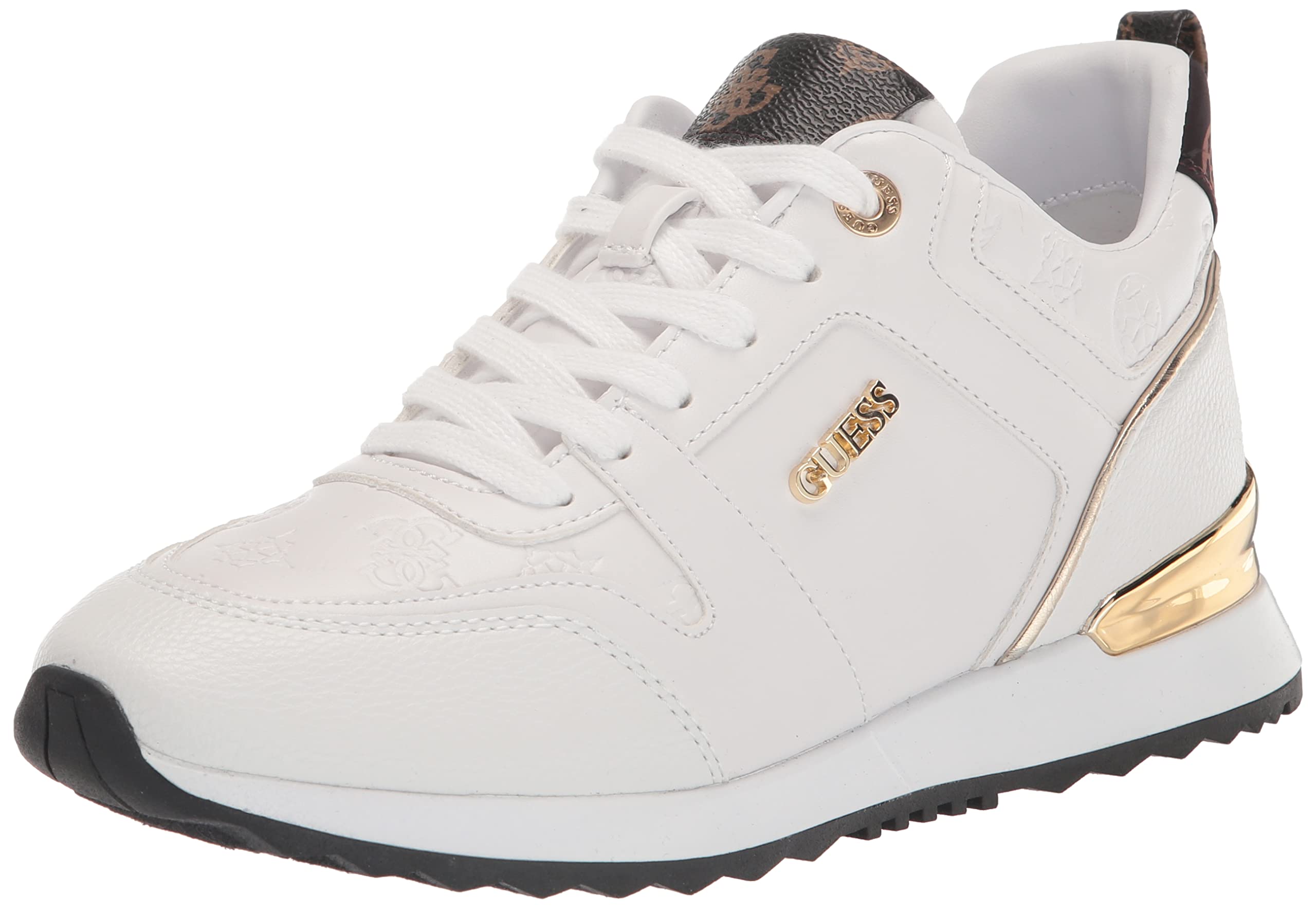 Foto 2 pulgar | Tenis Guess Kadlin Blancos para Mujer - Venta Internacional