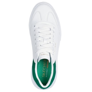Foto 2 | Tenis Skechers Court Classics 185060/wgr Casuales Blancos para Mujer