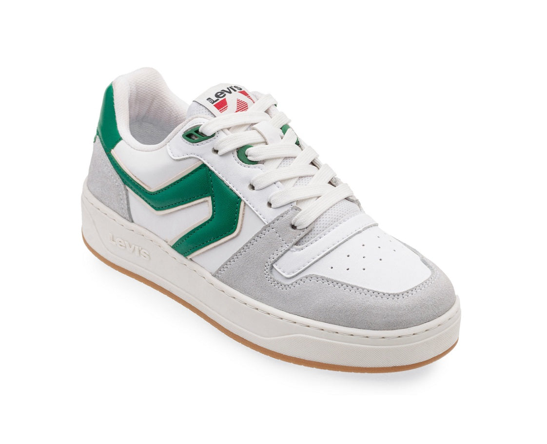Foto 2 pulgar | Tenis Levis L1224191 S Blanco Verde