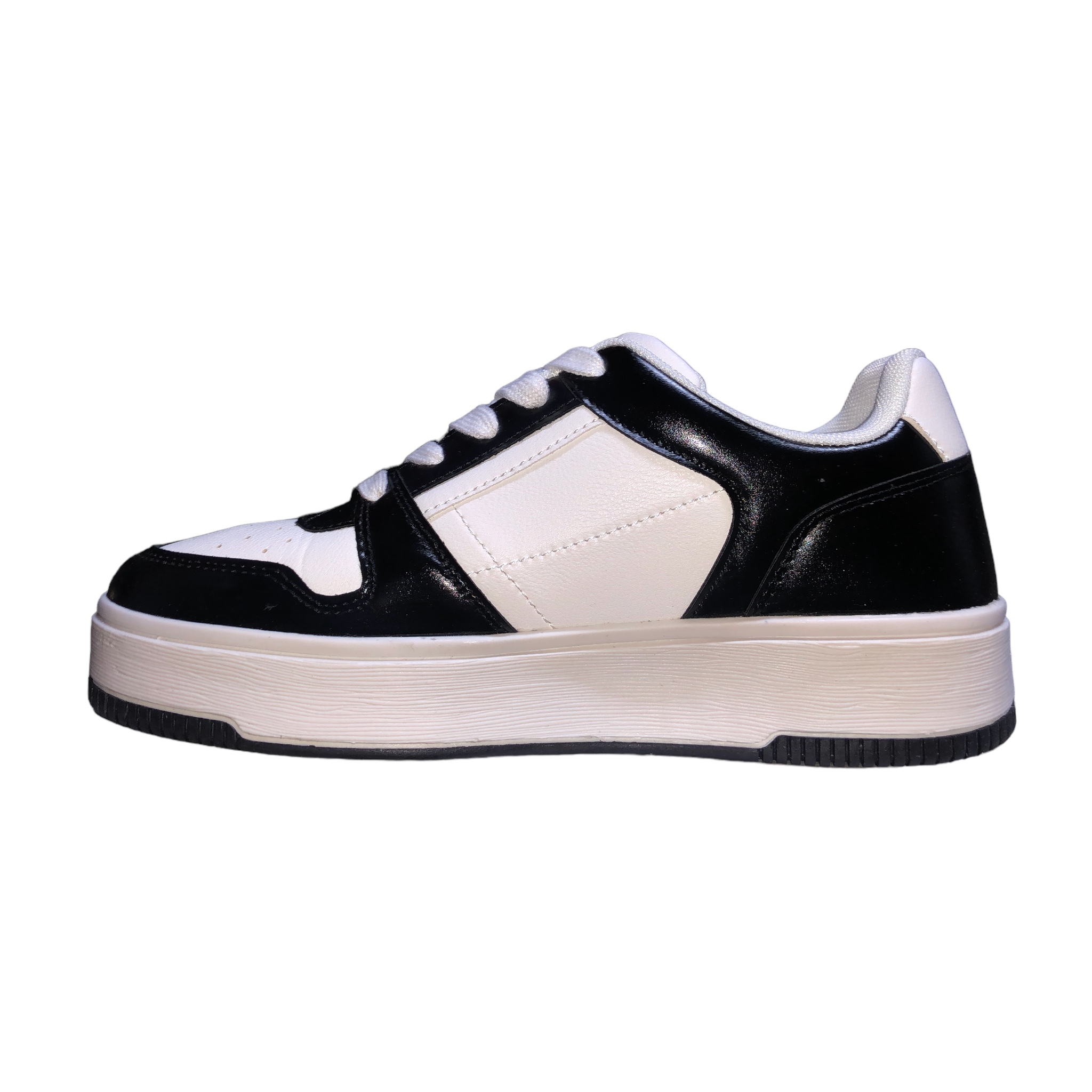 Foto 2 | Tenis Blanco/negro Mata Shoes