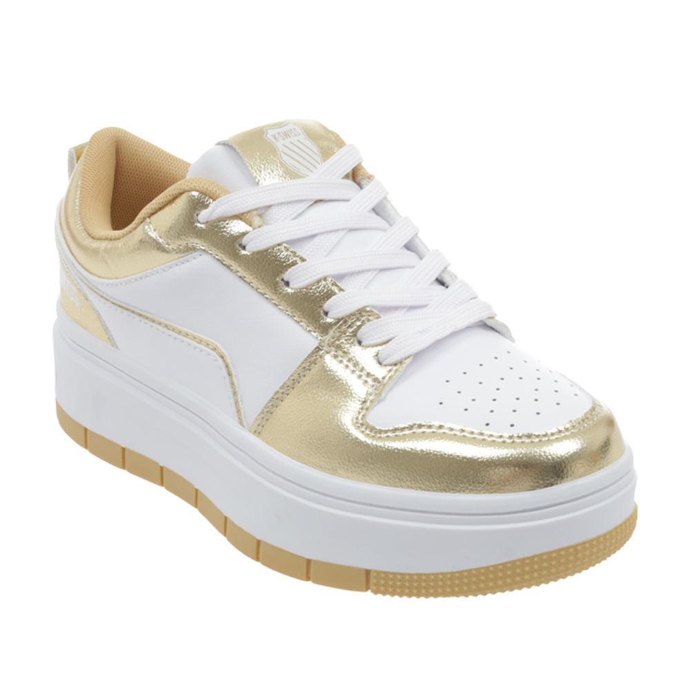 Tenis K-swiss Nindu Para Dama Color Dorado