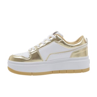 Foto 8 | Tenis K-swiss Nindu Para Dama Color Dorado