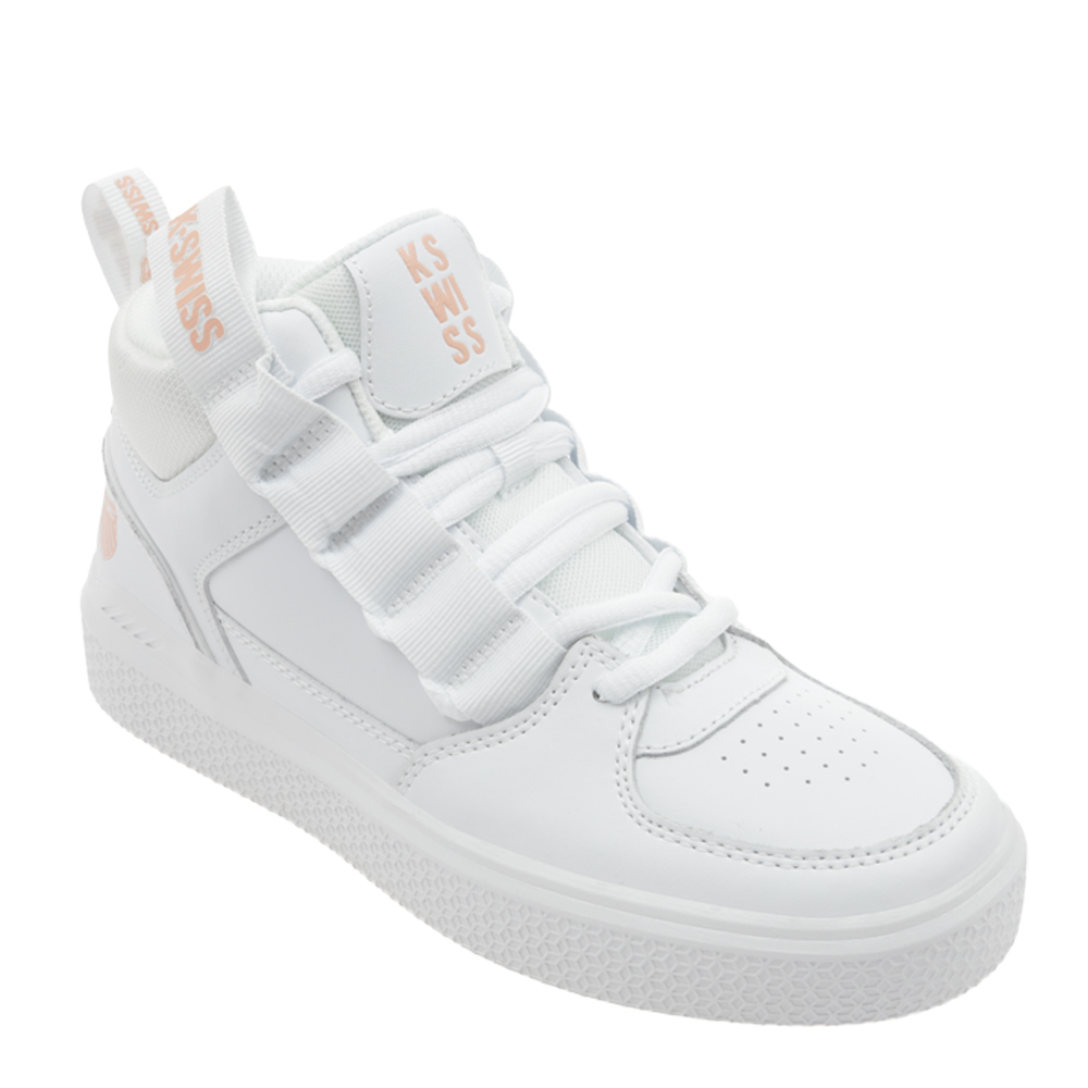 Foto 2 pulgar | Tenis K-Swiss Roof High V Blancos para Dama