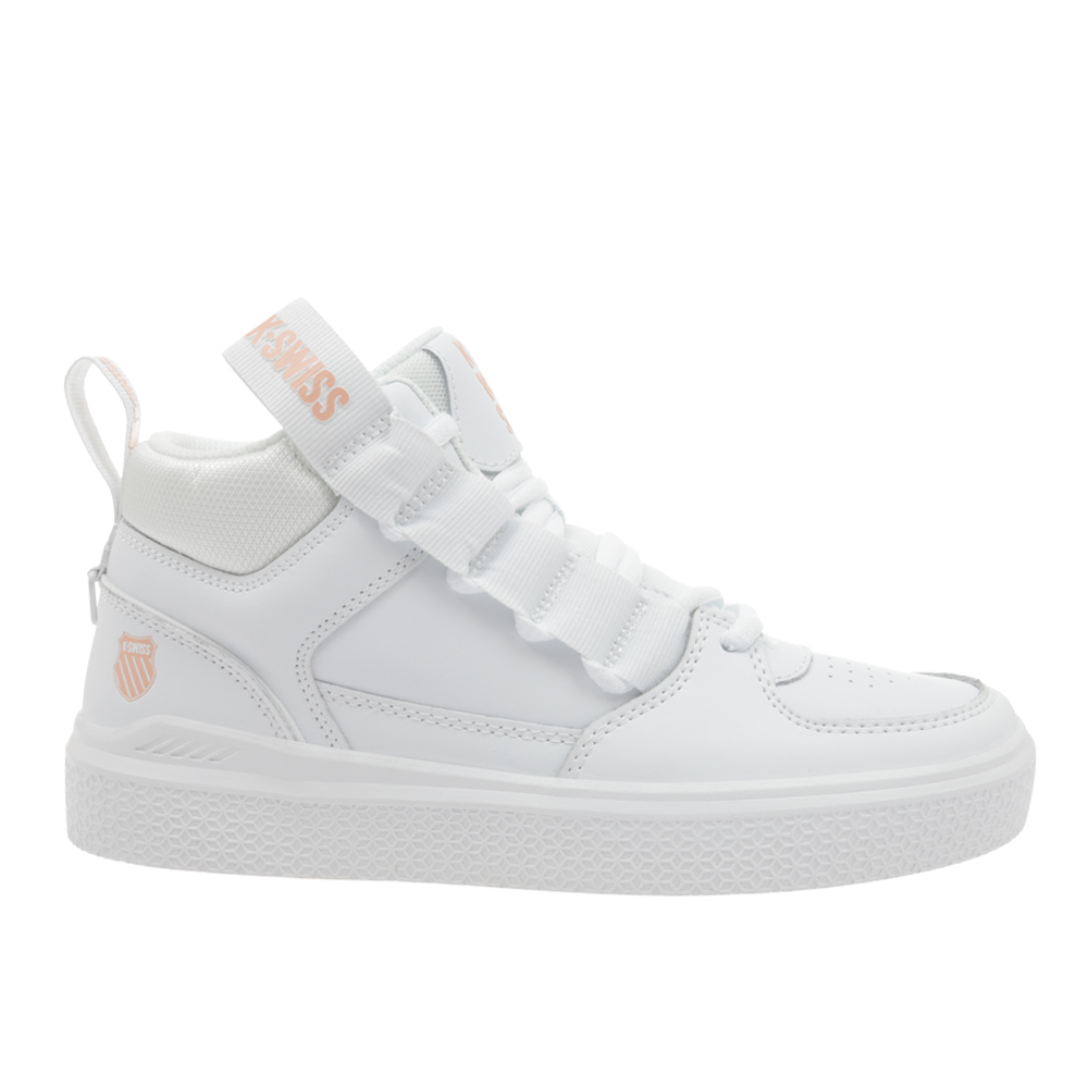 Foto 3 pulgar | Tenis K-Swiss Roof High V Blancos para Dama