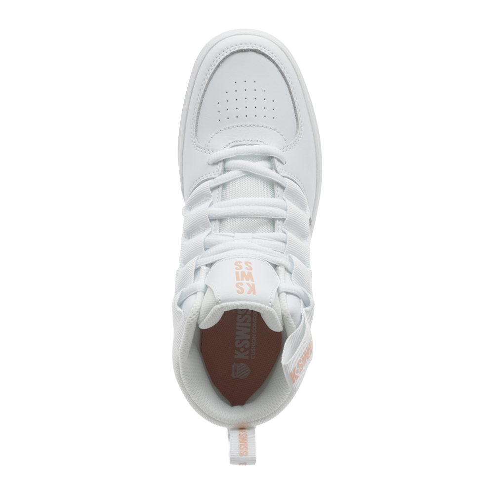 Foto 6 pulgar | Tenis K-Swiss Roof High V Blancos para Dama