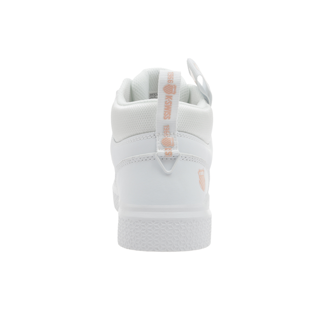 Foto 8 pulgar | Tenis K-Swiss Roof High V Blancos para Dama