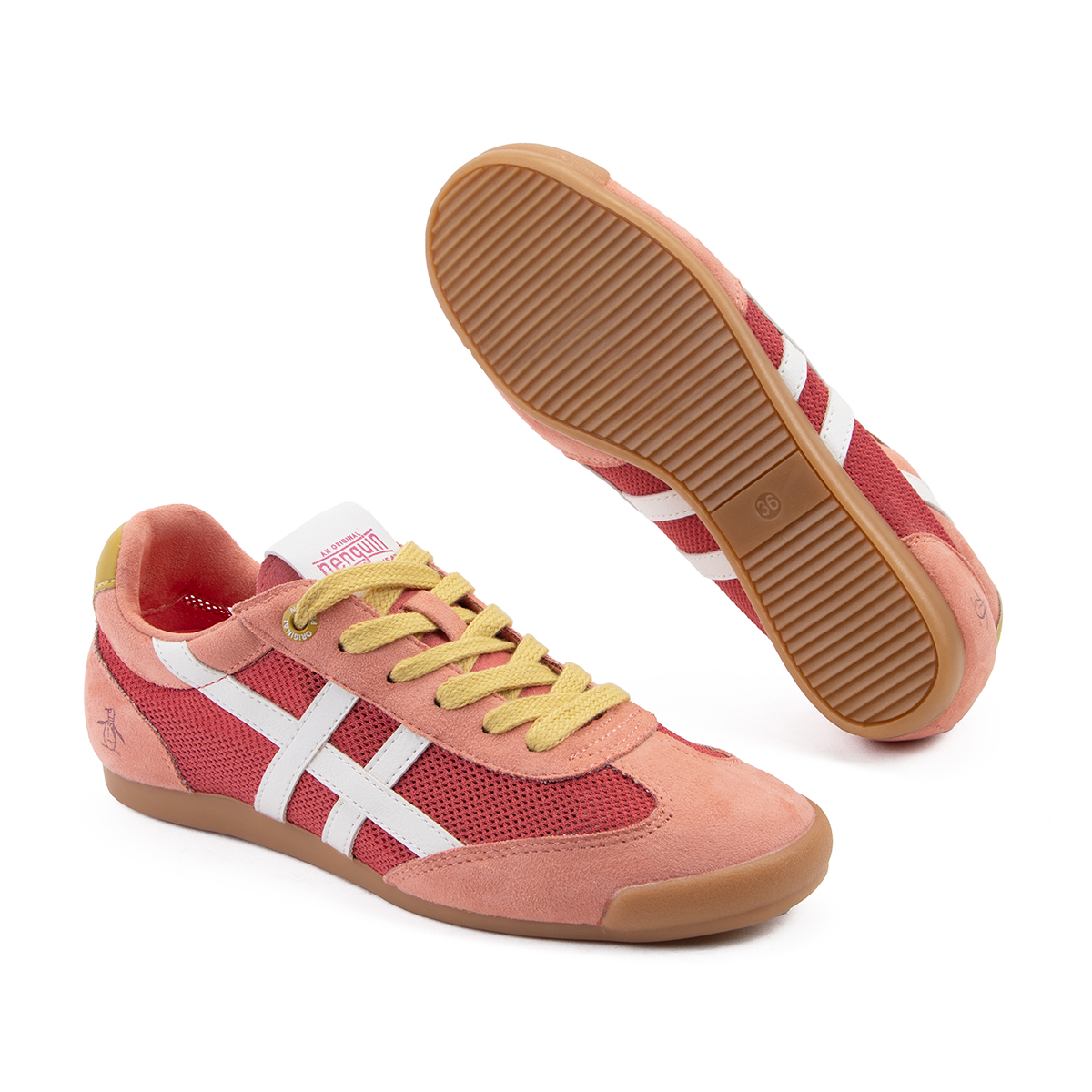 Foto 2 pulgar | Tenis Original Penguin Style Vera Rosa Ligth Para Mujer