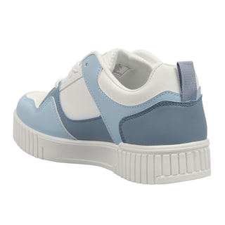 Foto 3 | Tenis Casual Lotto Aleck Blanco con Azul para Mujer