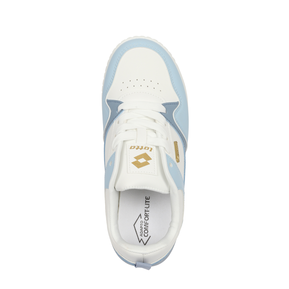 Foto 5 | Tenis Casual Lotto Aleck Blanco con Azul para Mujer