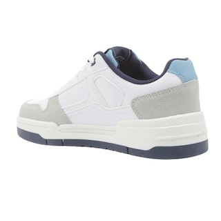Foto 3 | Tenis Casuales Lotto Coriet Blanco con Azul para Mujer