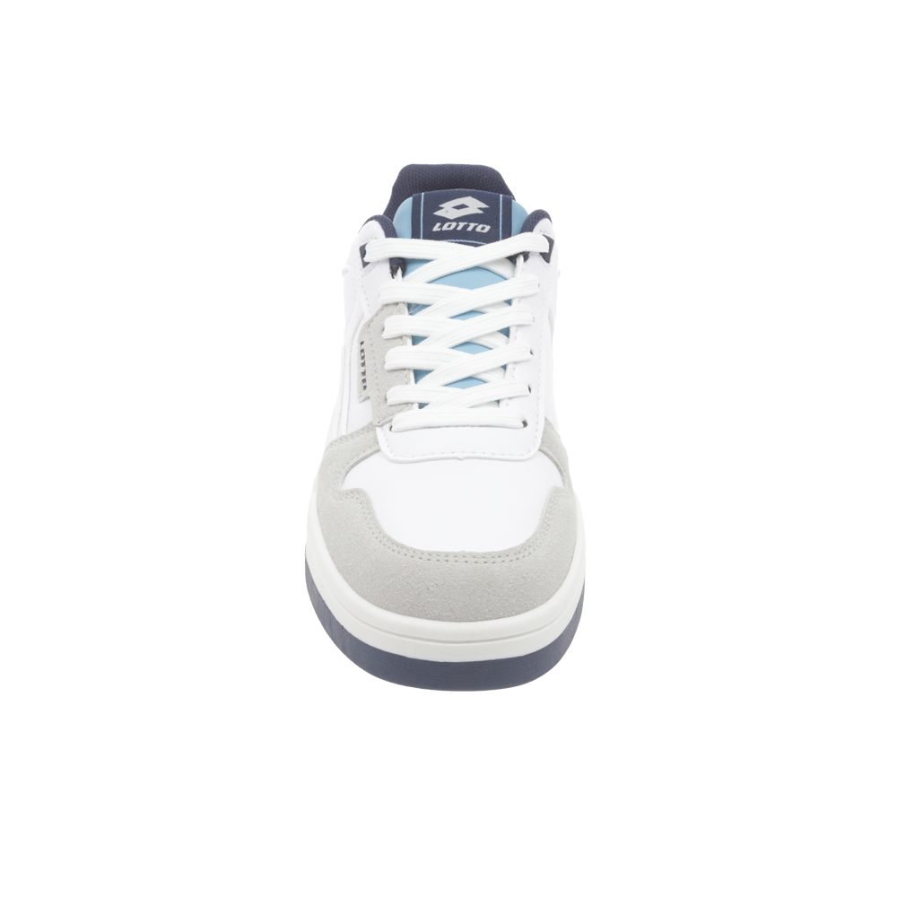Foto 7 pulgar | Tenis Casuales Lotto Coriet Blanco con Azul para Mujer