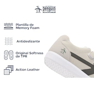 Foto 5 | Tenis Original Penguin Style Rachel Beige Para Mujer