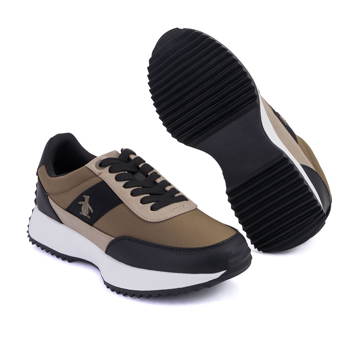 Tenis Original Penguin Style Lily Verde Para Mujer