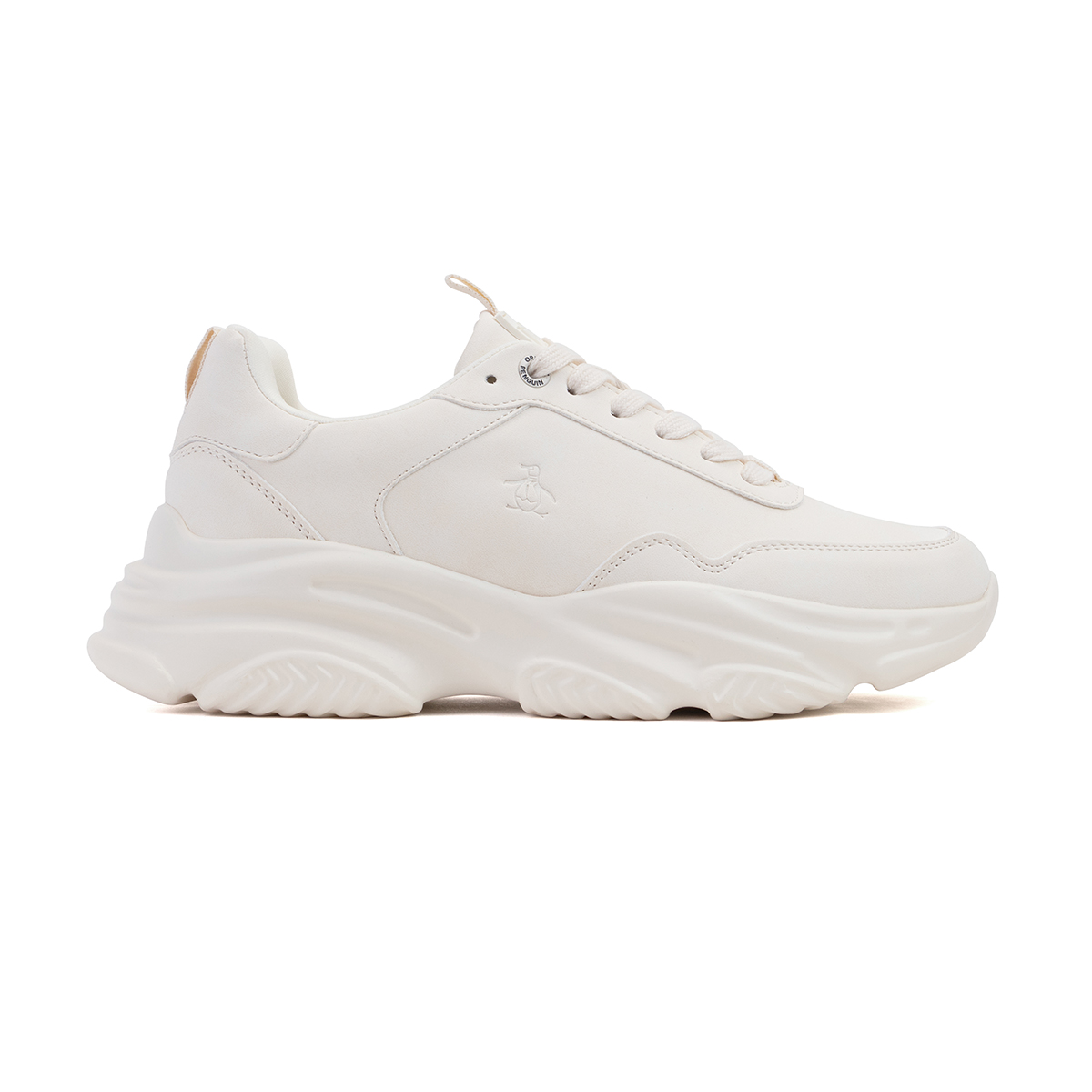 Foto 3 pulgar | Tenis Original Penguin Style Brenda Beige Para Mujer