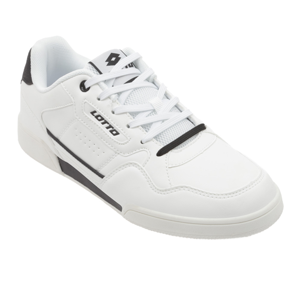 Foto 2 pulgar | Tenis Casual Lotto Verset Blanco con Negro para Mujer