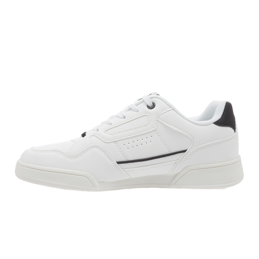 Foto 9 pulgar | Tenis Casual Lotto Verset Blanco con Negro para Mujer