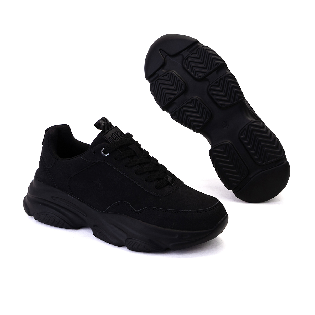 Tenis Original Penguin Style Brenda Negro Para Mujer