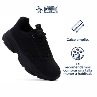 Foto 4 | Tenis Original Penguin Style Brenda Negro Para Mujer