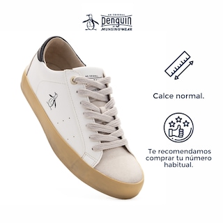 Foto 4 | Tenis Original Penguin Style Leah Blanco Para Mujer