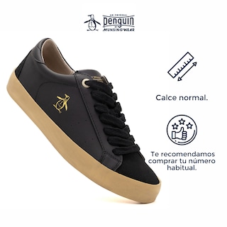Foto 4 | Tenis Original Penguin Style Leah Negro Para Mujer