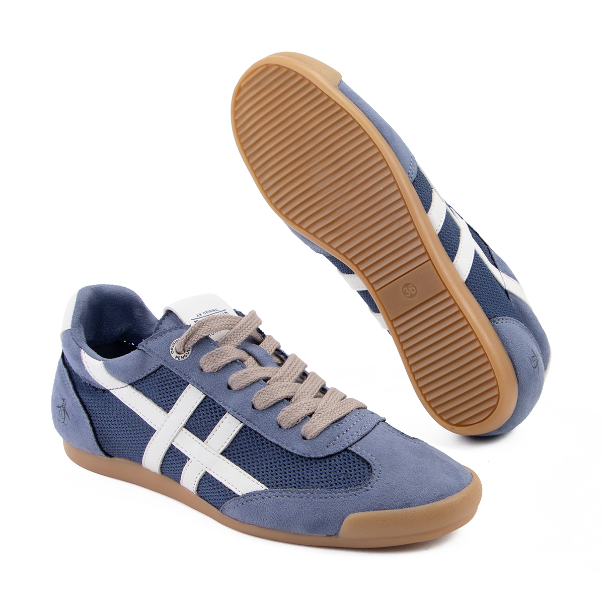 Tenis Original Penguin Style Vera Azul Para Mujer