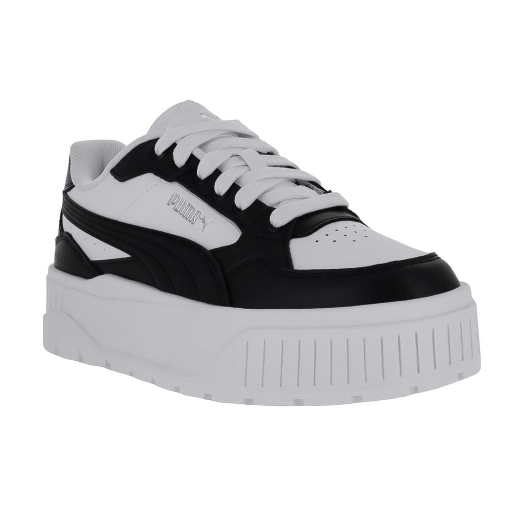 Foto 3 pulgar | Tenis Puma Karmen Ii Idol Jr Casual Blanco para Mujer